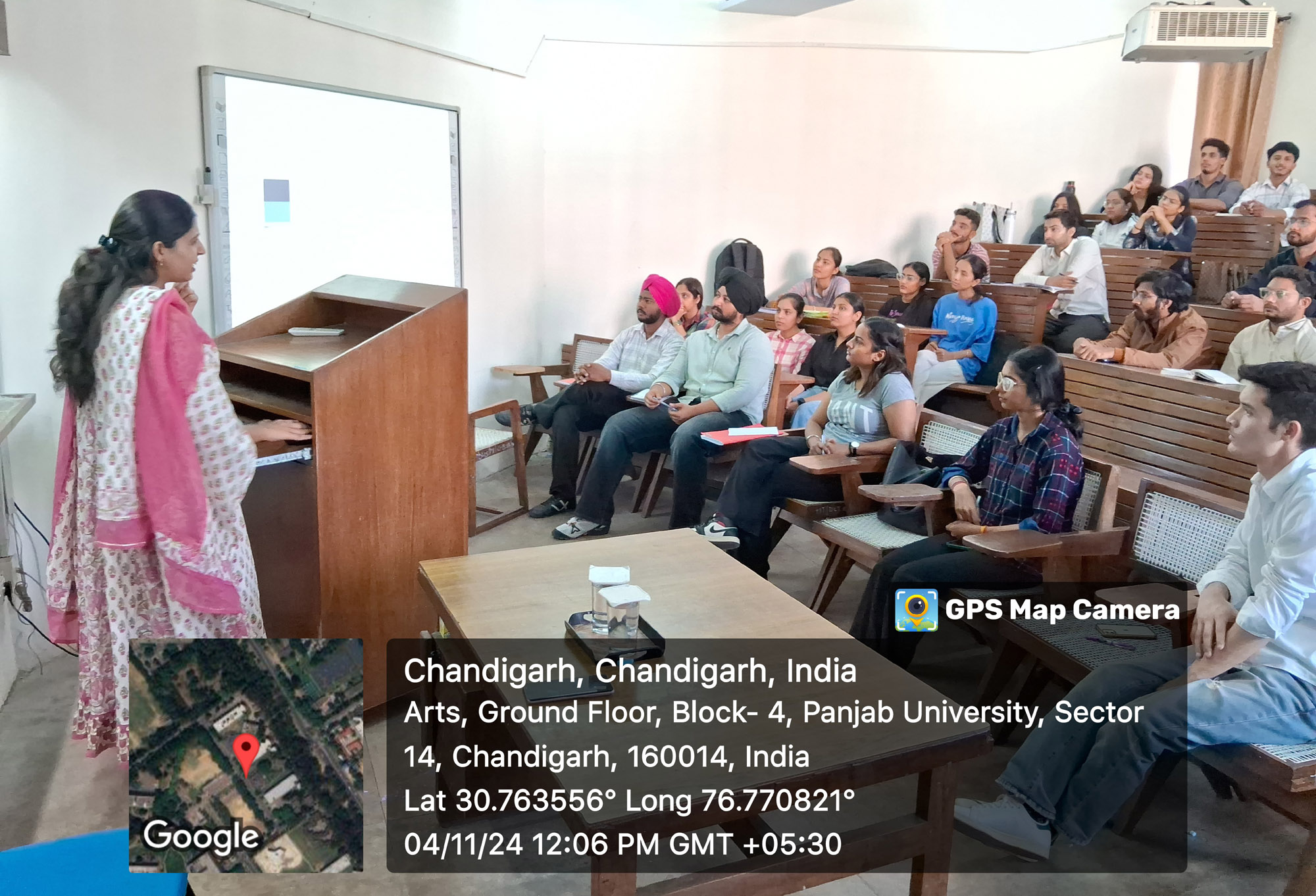 PU Oraganises Special Lecture on “India Knowledge System”
